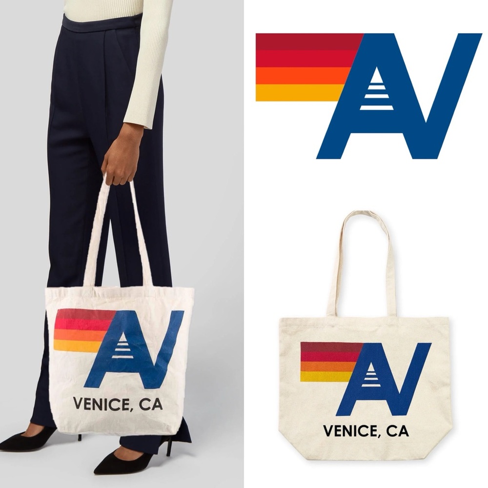 Aviator Nation Logo Tote Bag